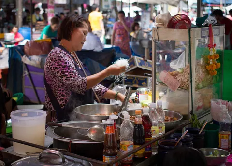 Food Stalls, Chatuchak Market, Bangkok