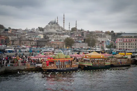 Eminonu and the Sulemaniye Mosque