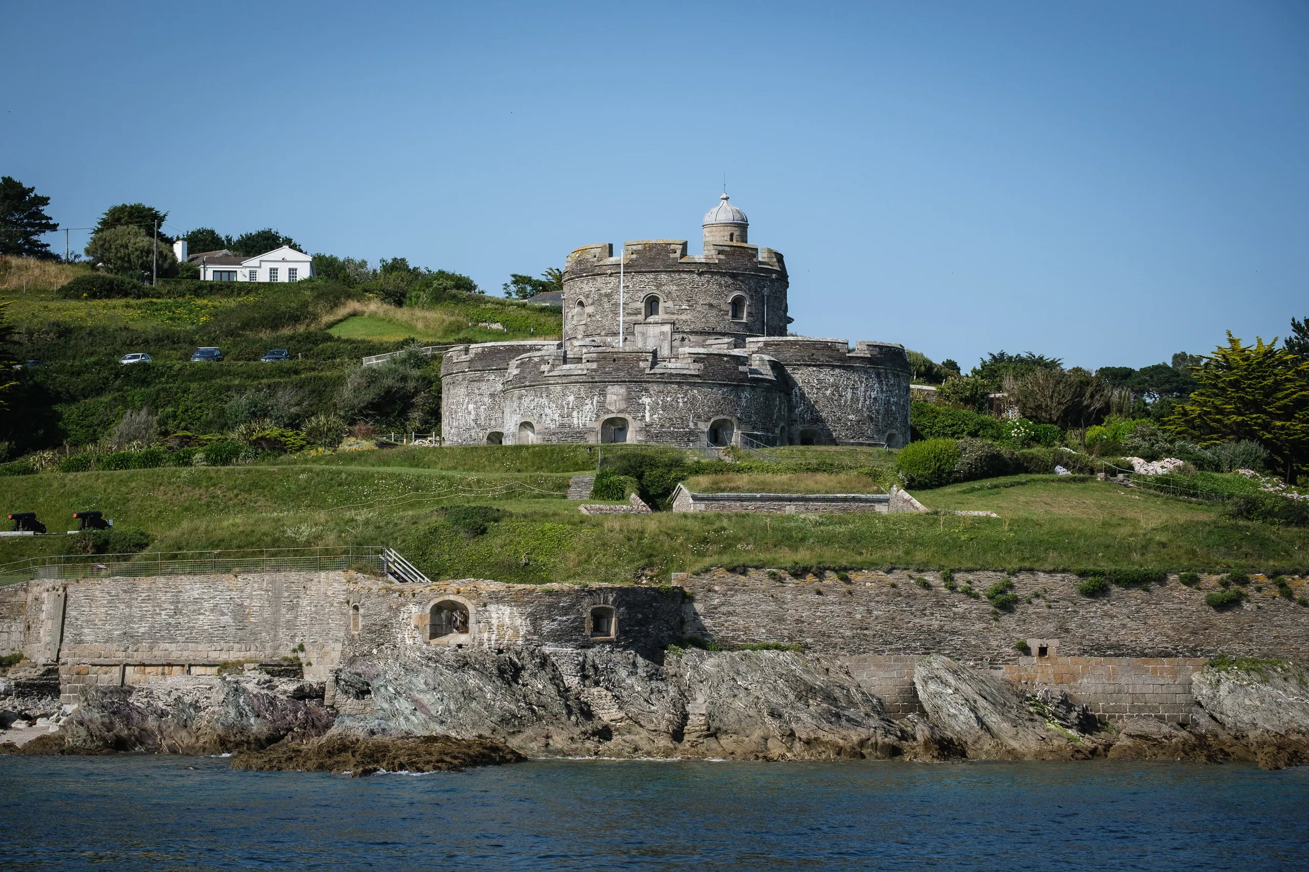 St Mawes Castle from the Water