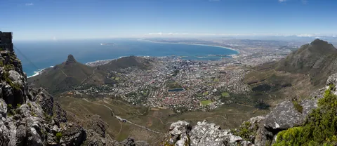 Cape Town from Table Mountain (Panoramic)