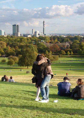 Autumn Romance on Primrose Hill