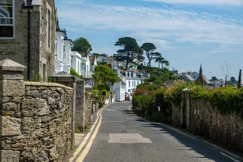 Main road of St Mawes
