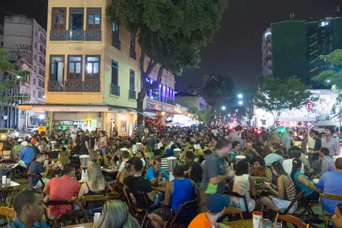 Saturday night in Lapa