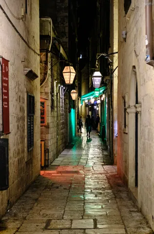 Old Town by Night