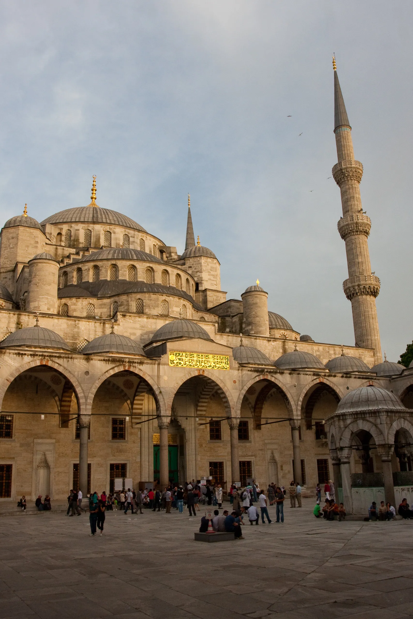Blue Mosque and Courtyard