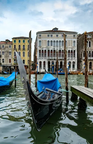 Gondola on the Grand Canal