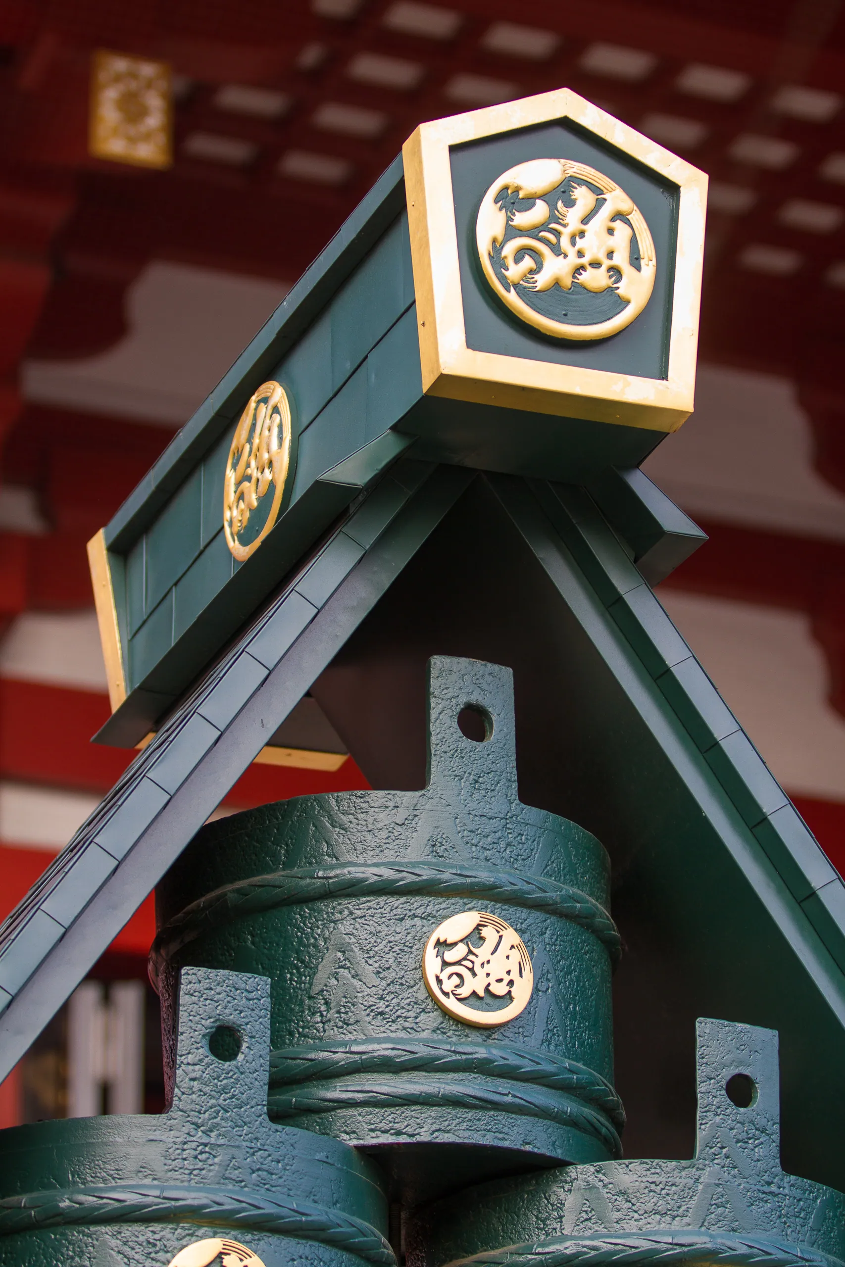Ceremonial pails, Senso-ji Temple, Asakusa