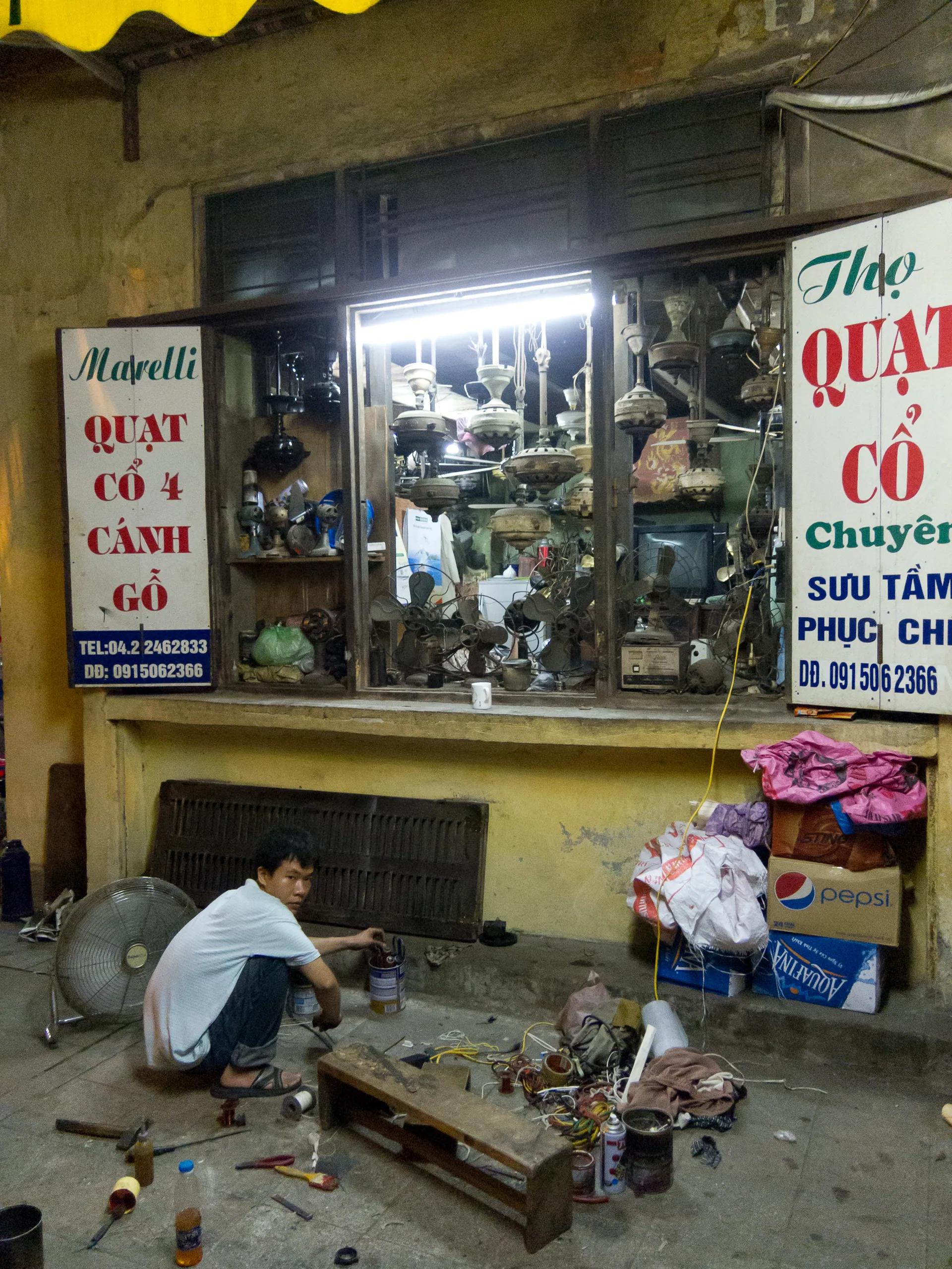 Hardware shop, Old Quarter, Hanoi