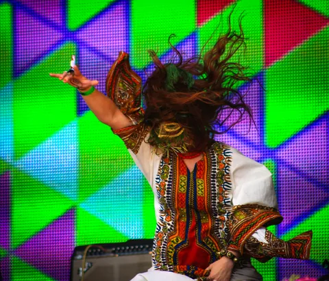 Goat at the West Holts Stage