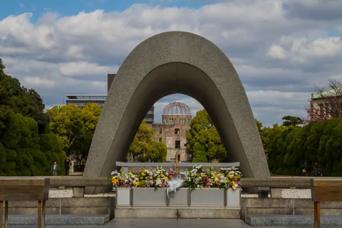 Memorial Cenotaph, Peace Memorial Park, Hiroshima