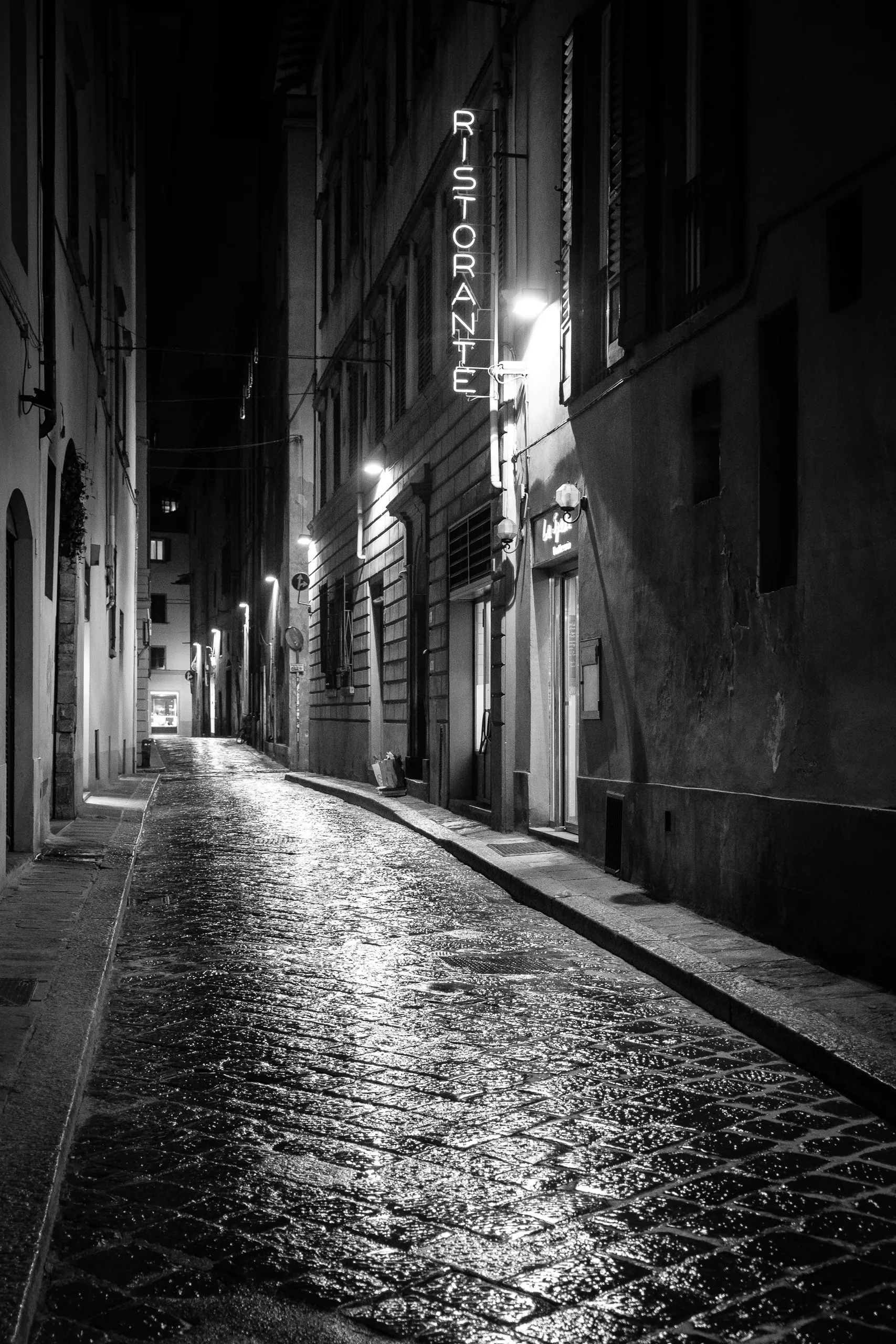 Rainy night in Florence