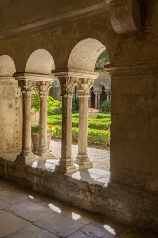 St Paul Monastery Courtyard, St-Remy-de-Provence