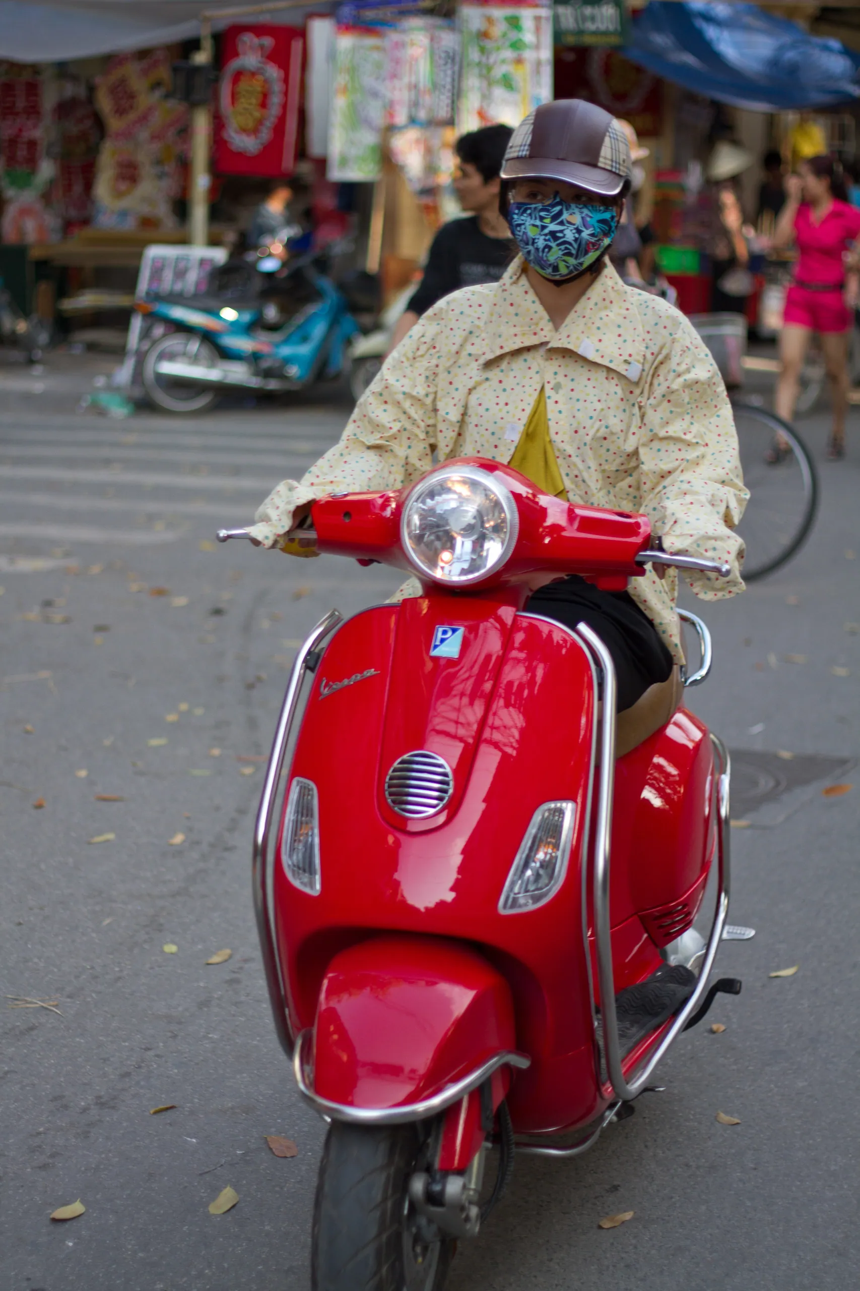 Scooter ninja, Old Quarter, Hanoi