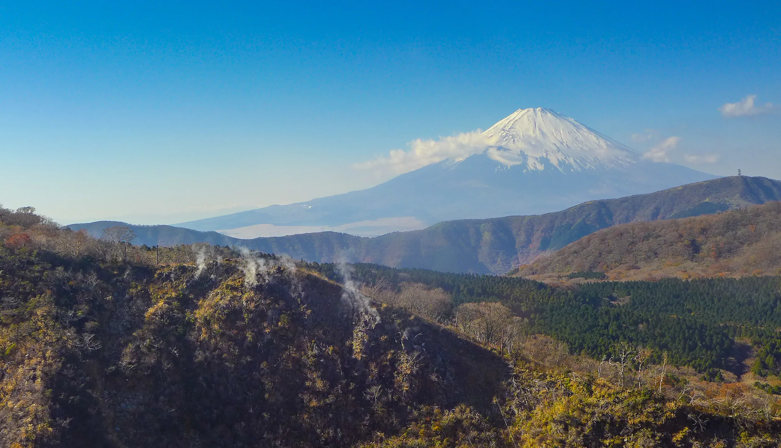 Mount Fuji from the Hakone Ropeway