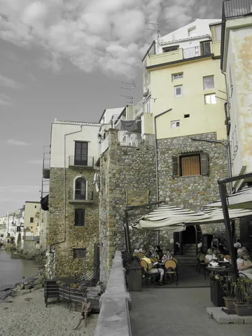 Selective Colourisation - Cefalu, Sicily