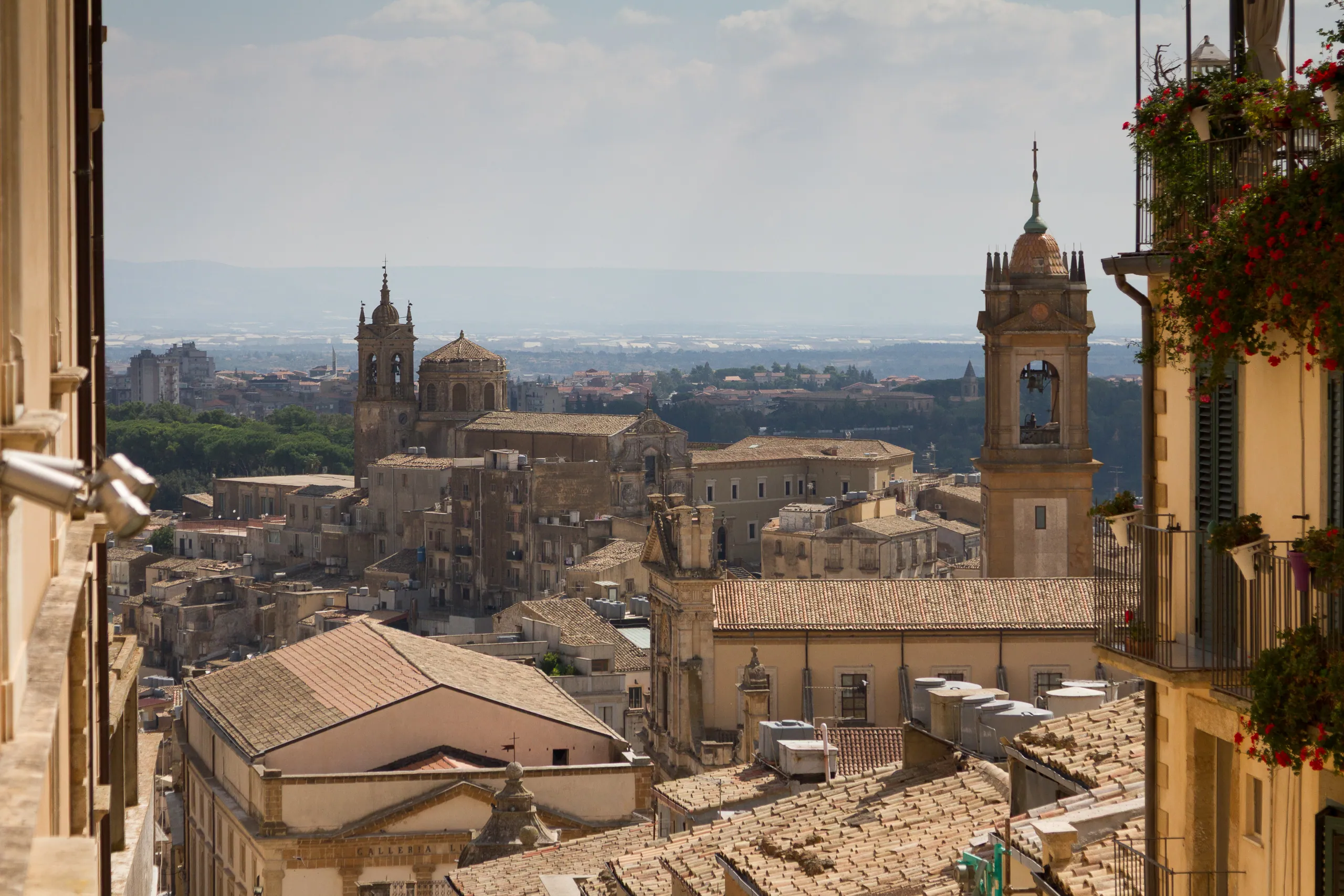 View over Caltagirone