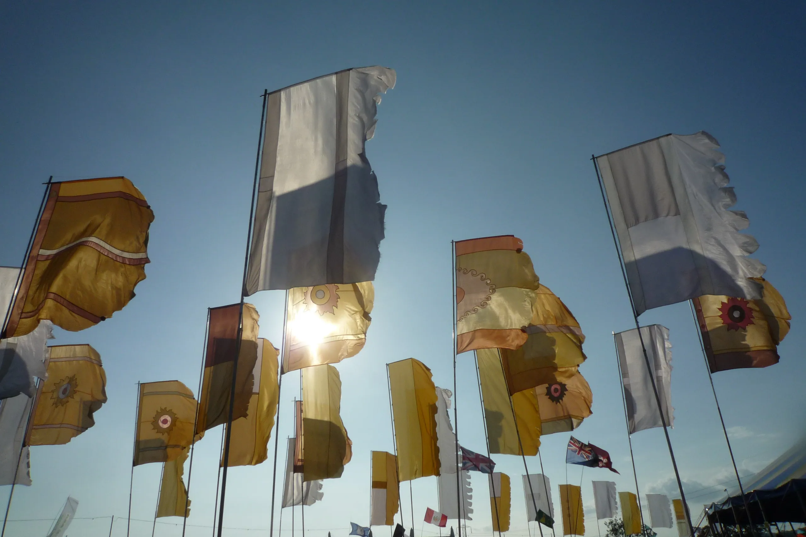 Glasto Flags