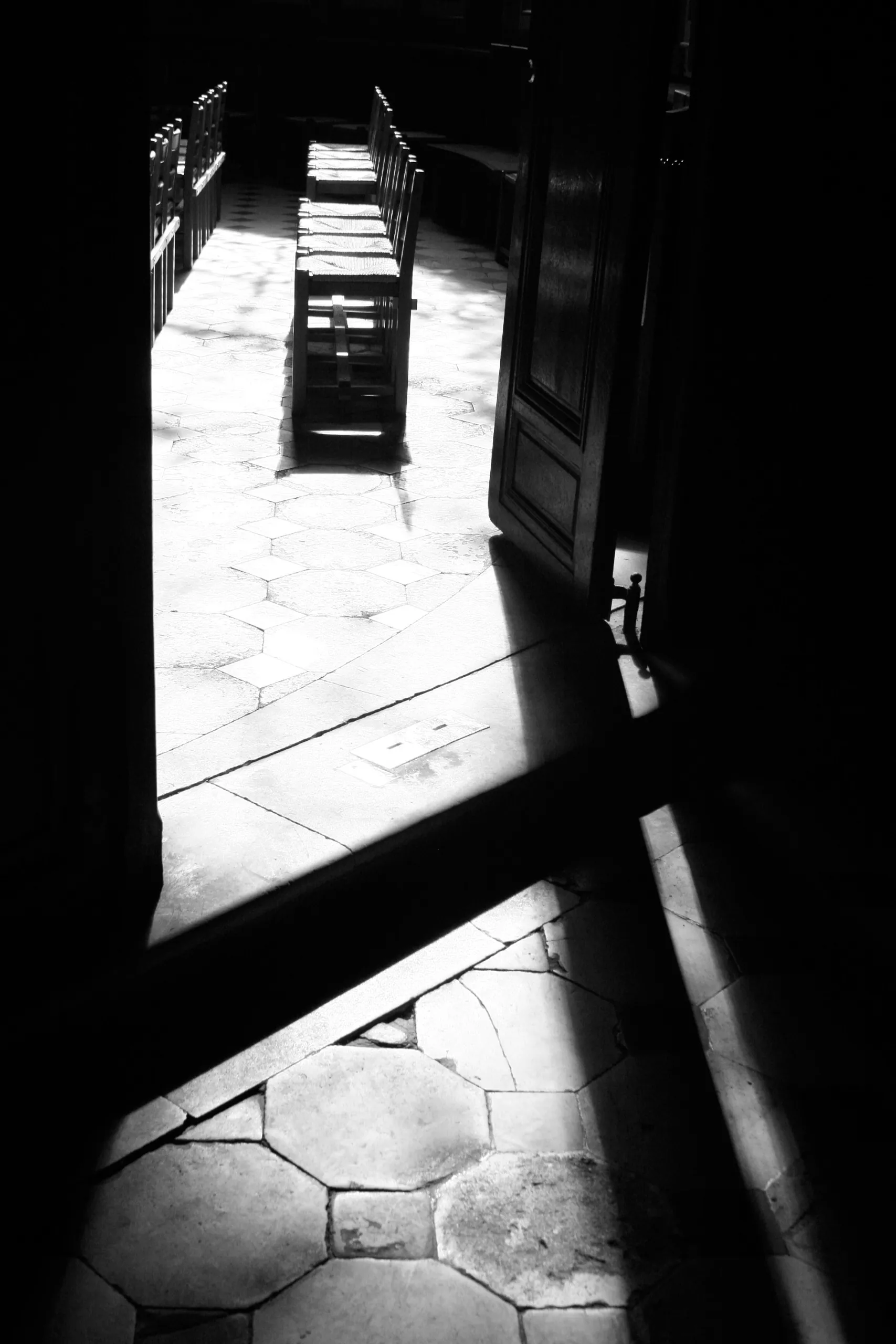 Church Interior - Silhouette