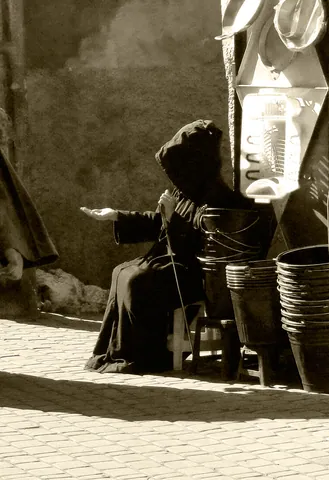 Souk Beggar
