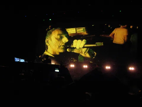 Karl Hyde films himself