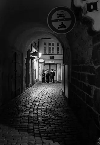 Late Night in the Old Town