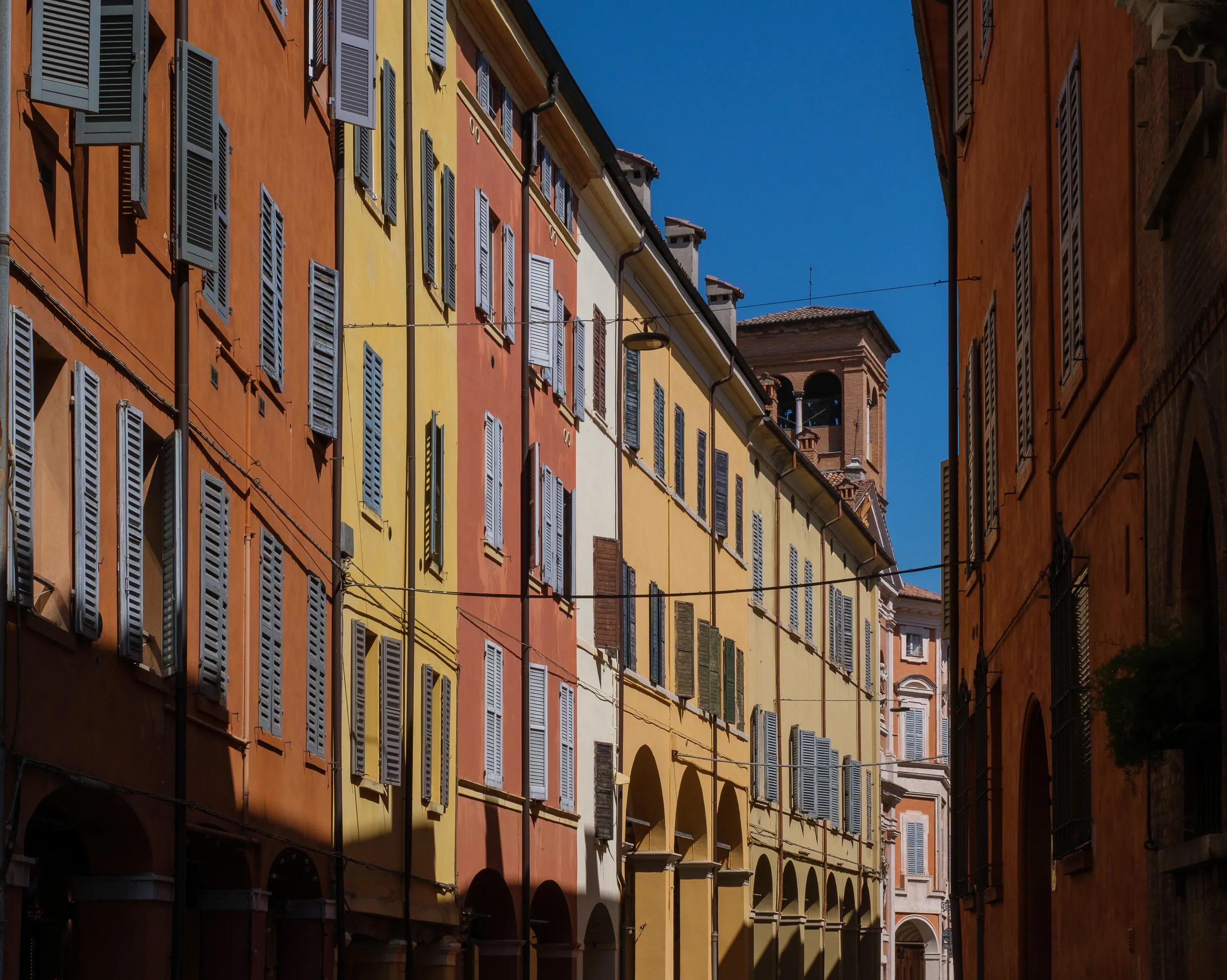 Earth tones of Modena, Italy