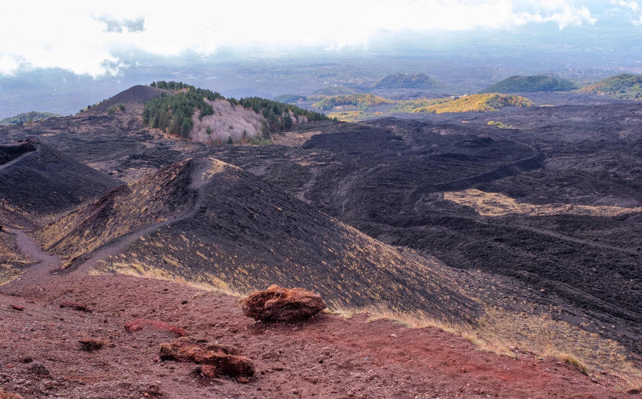 Slopes of Mount Etna