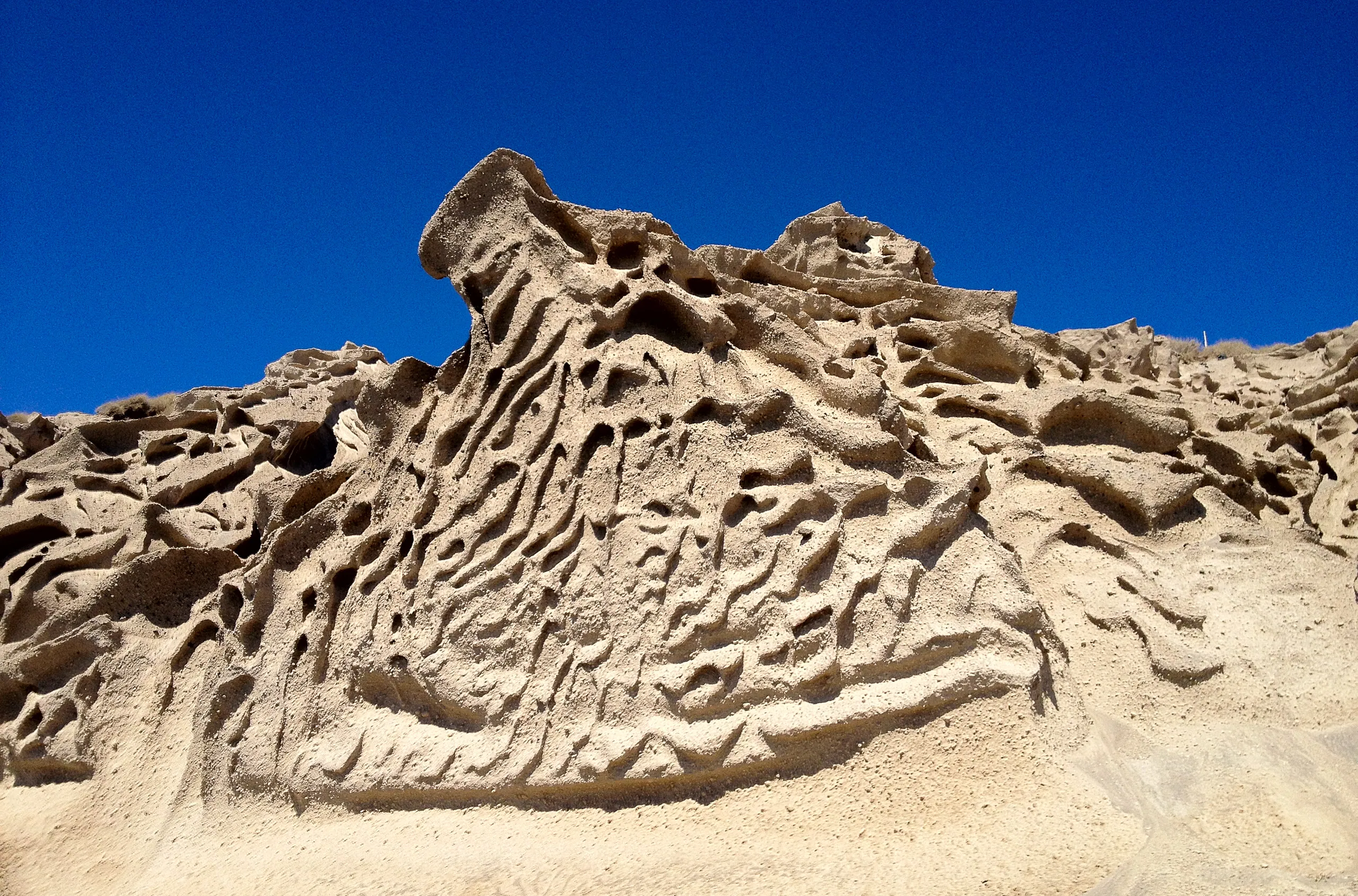 Sandstone Cliffs, Vlychada, Santorini
