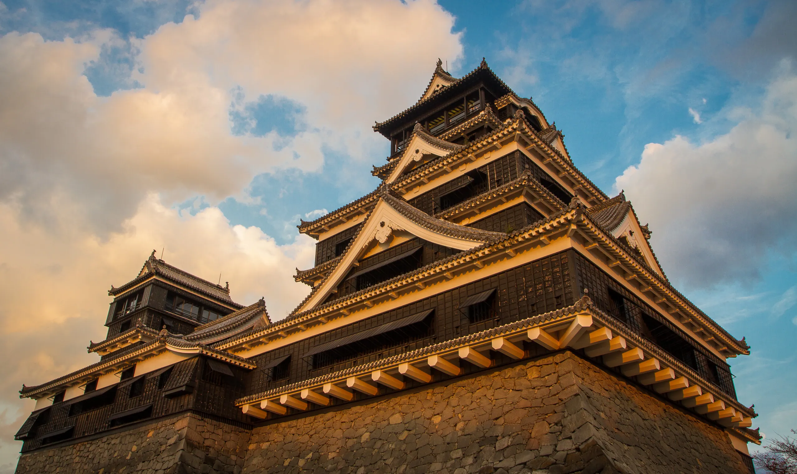 Kumamoto Castle, Late Afternoon