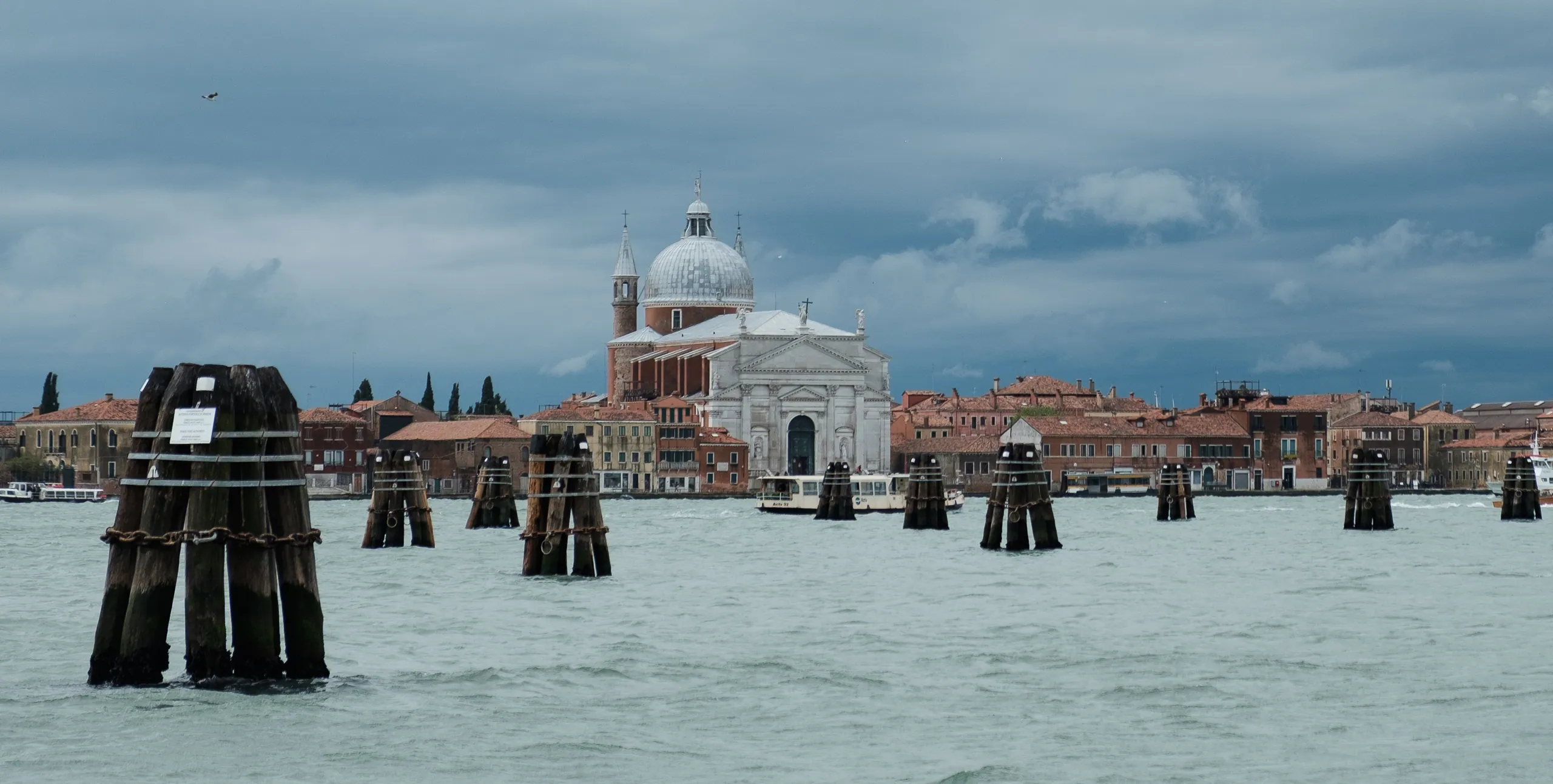 Stormy Guidecca Canal