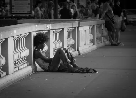 Destitute in Paris
