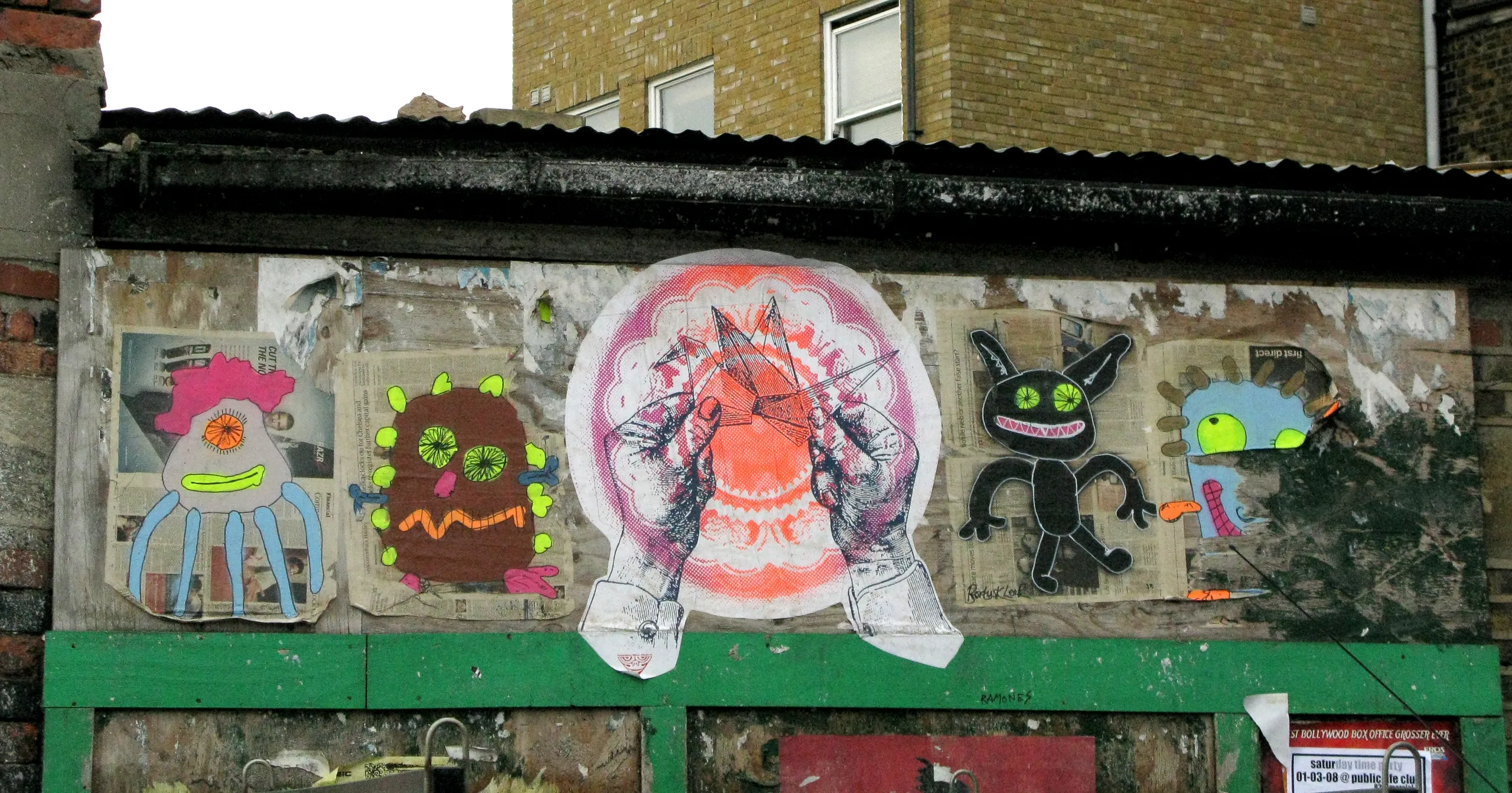 Peripheral Media Projects and Bortusk Leer, Brick Lane