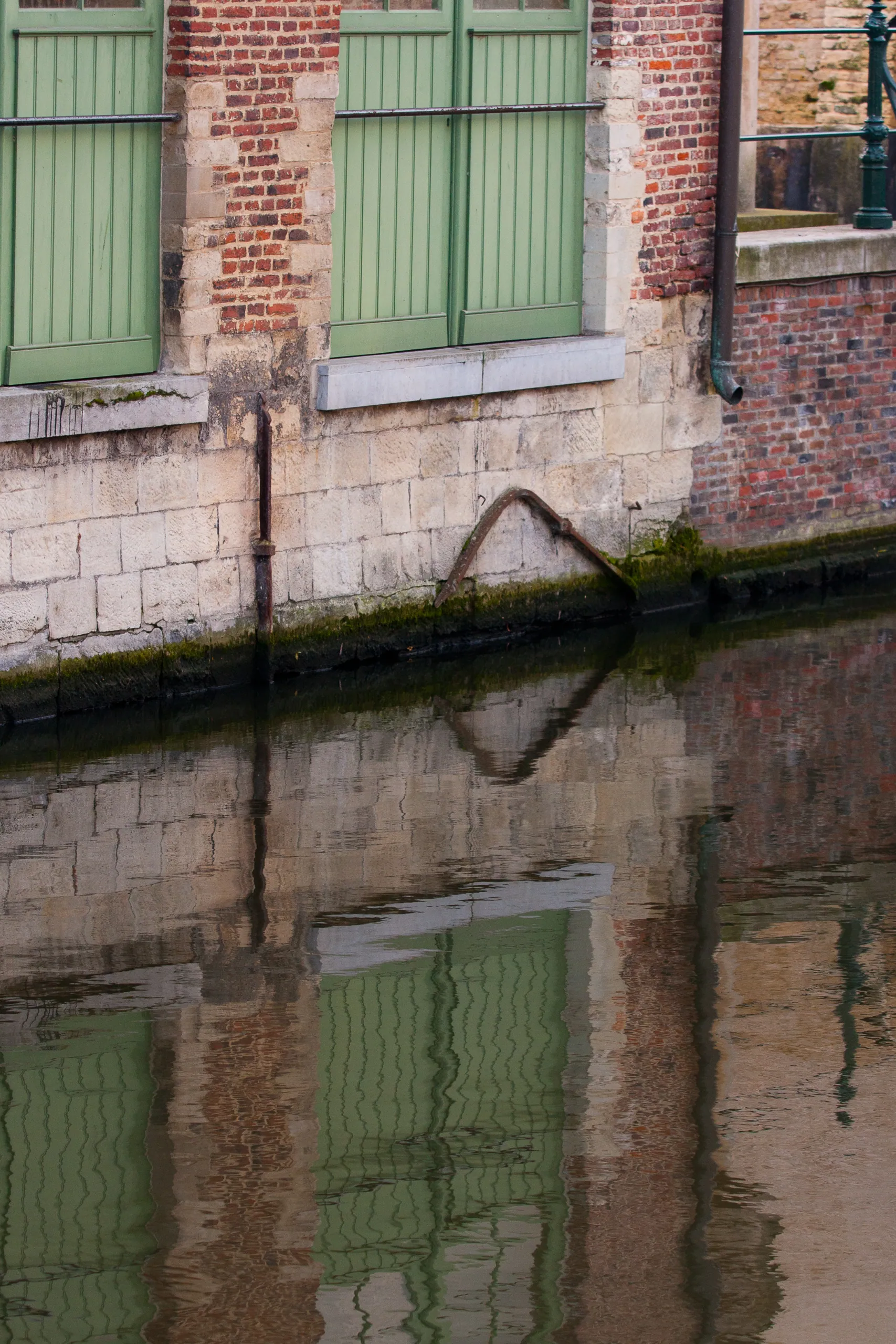 Ghent Canal Reflection