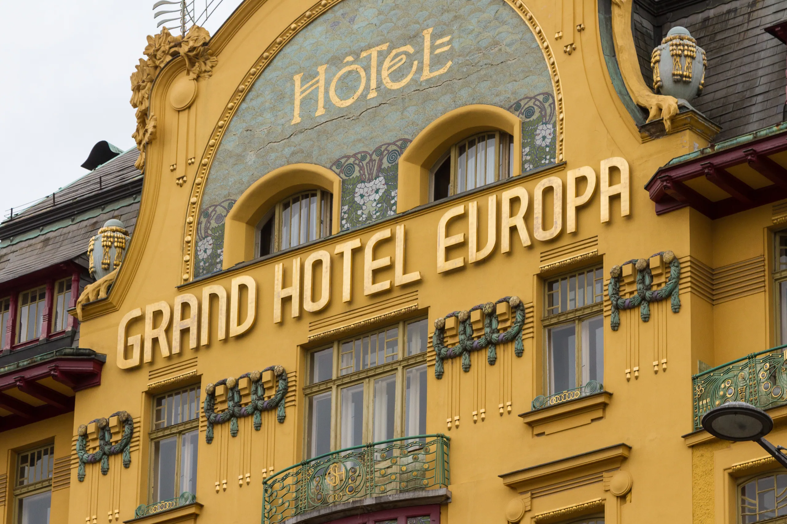 Grand Hotel Europa, Wenceslas Square