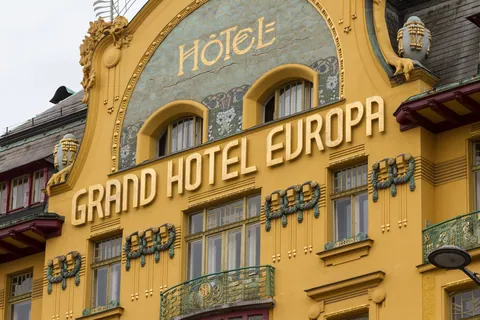 Grand Hotel Europa, Wenceslas Square