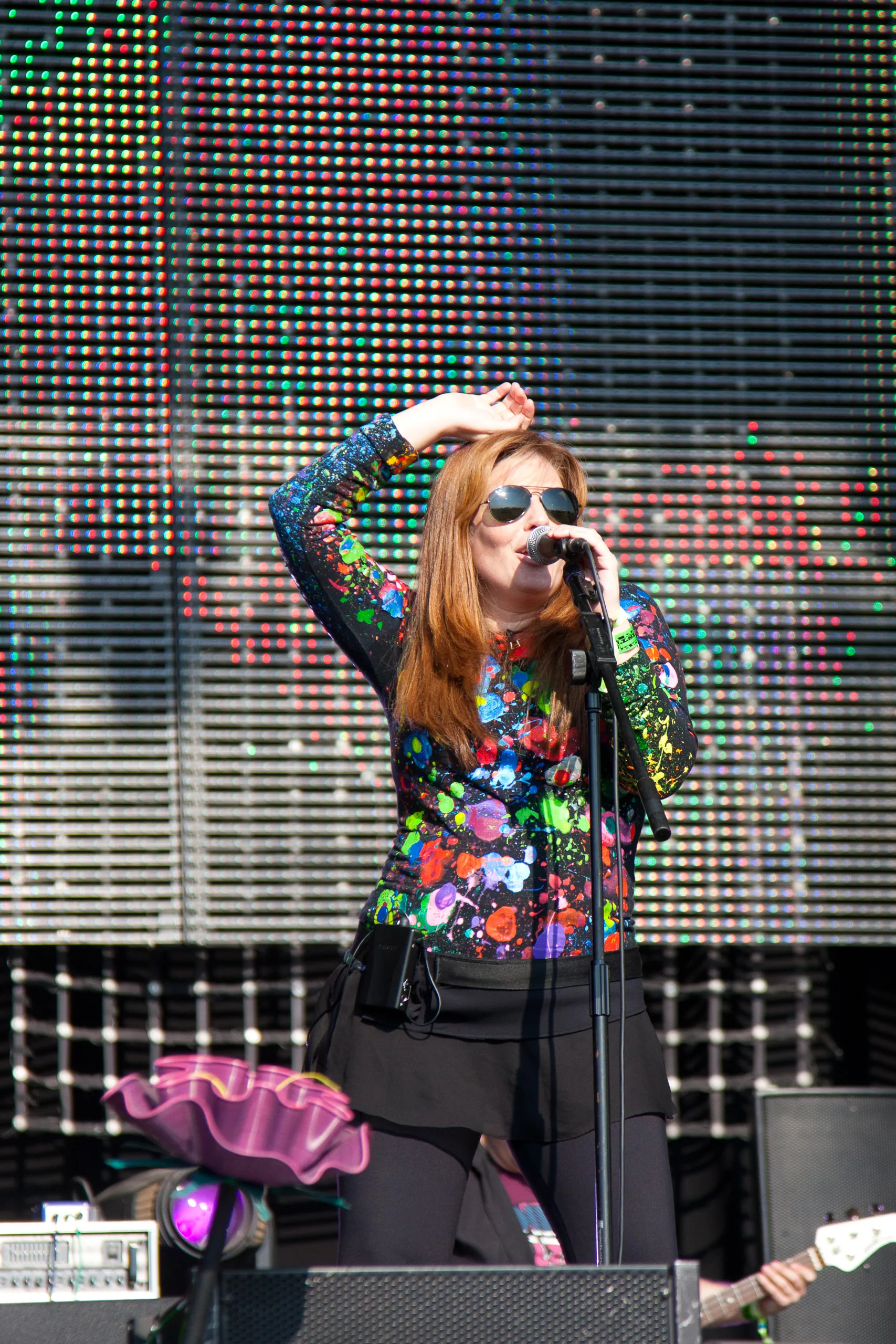 Rita Lee of Os Mutantes, West Holts Stage