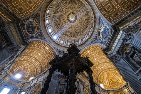 St Peter's Basilica - Dome Ceiling