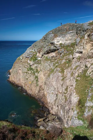 Cliff near Llanbadrig, Anglesey