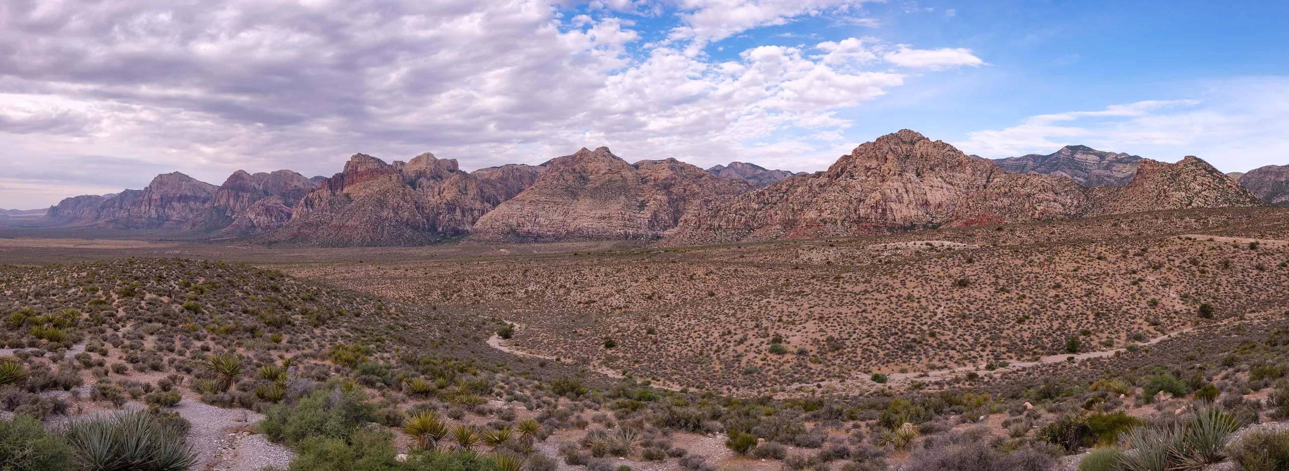 Red Rocks Canyon Pano