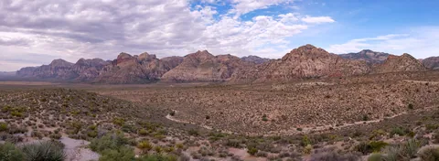 Red Rocks Canyon Pano