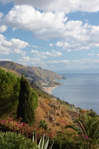 Coast North of Taormina, Sicily