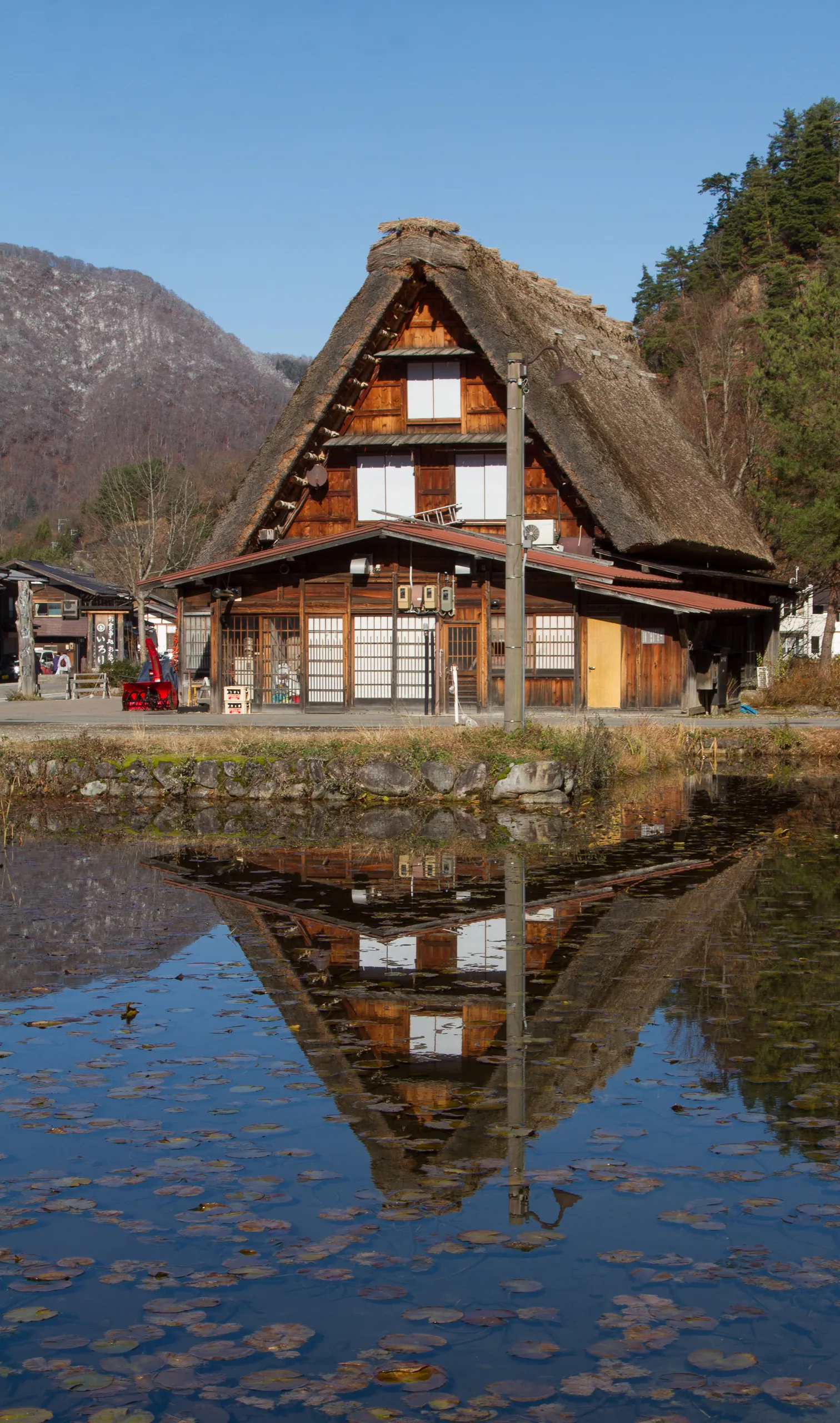 Gassho-zukuri farmhouses, Ogimachi, Shirakawa-go