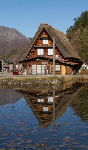 Gassho-zukuri farmhouses, Ogimachi, Shirakawa-go