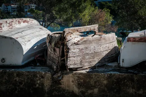 Old boat, Cavtat