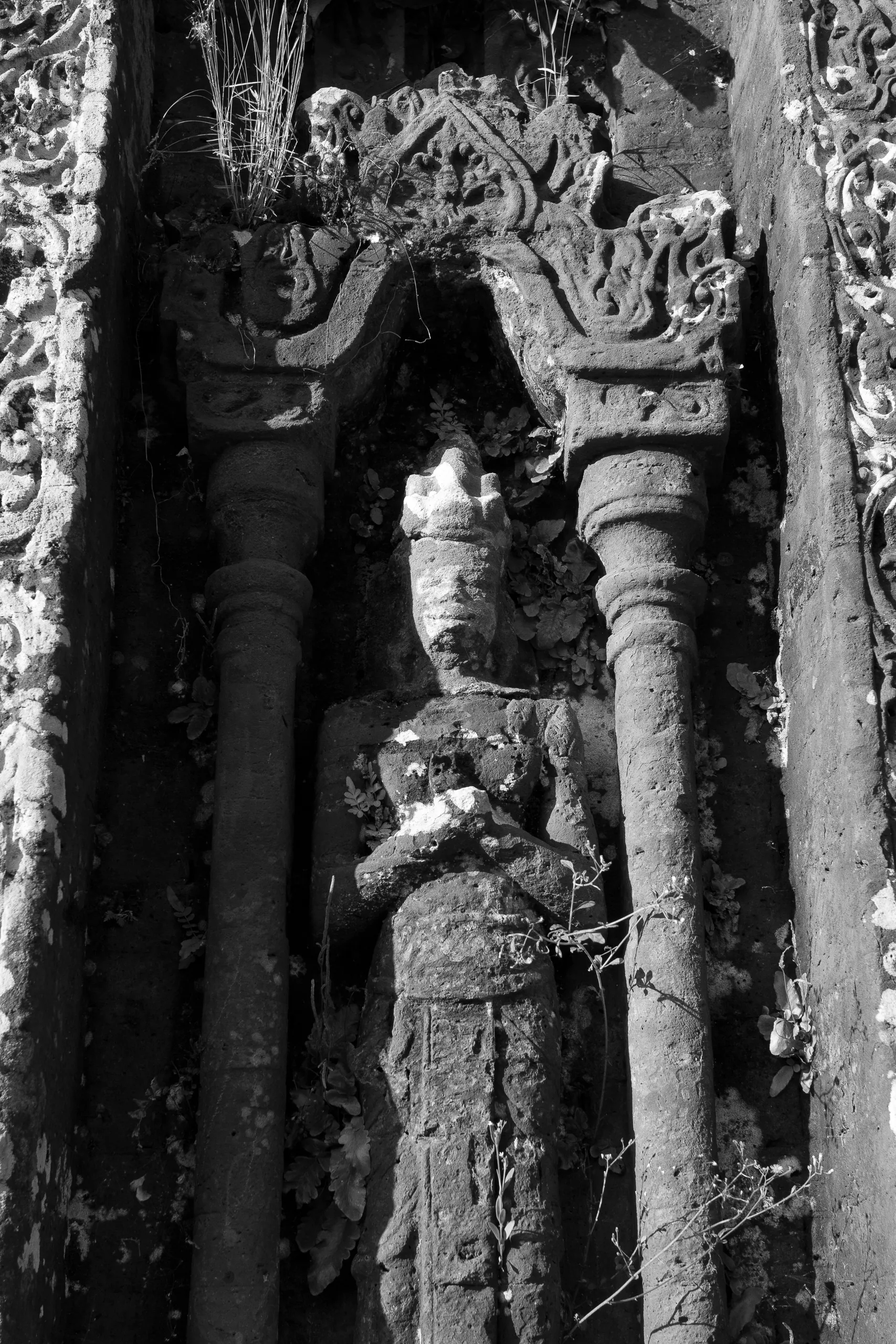 Stone Figure adorning Cham Temples of My Son, near Hoi An