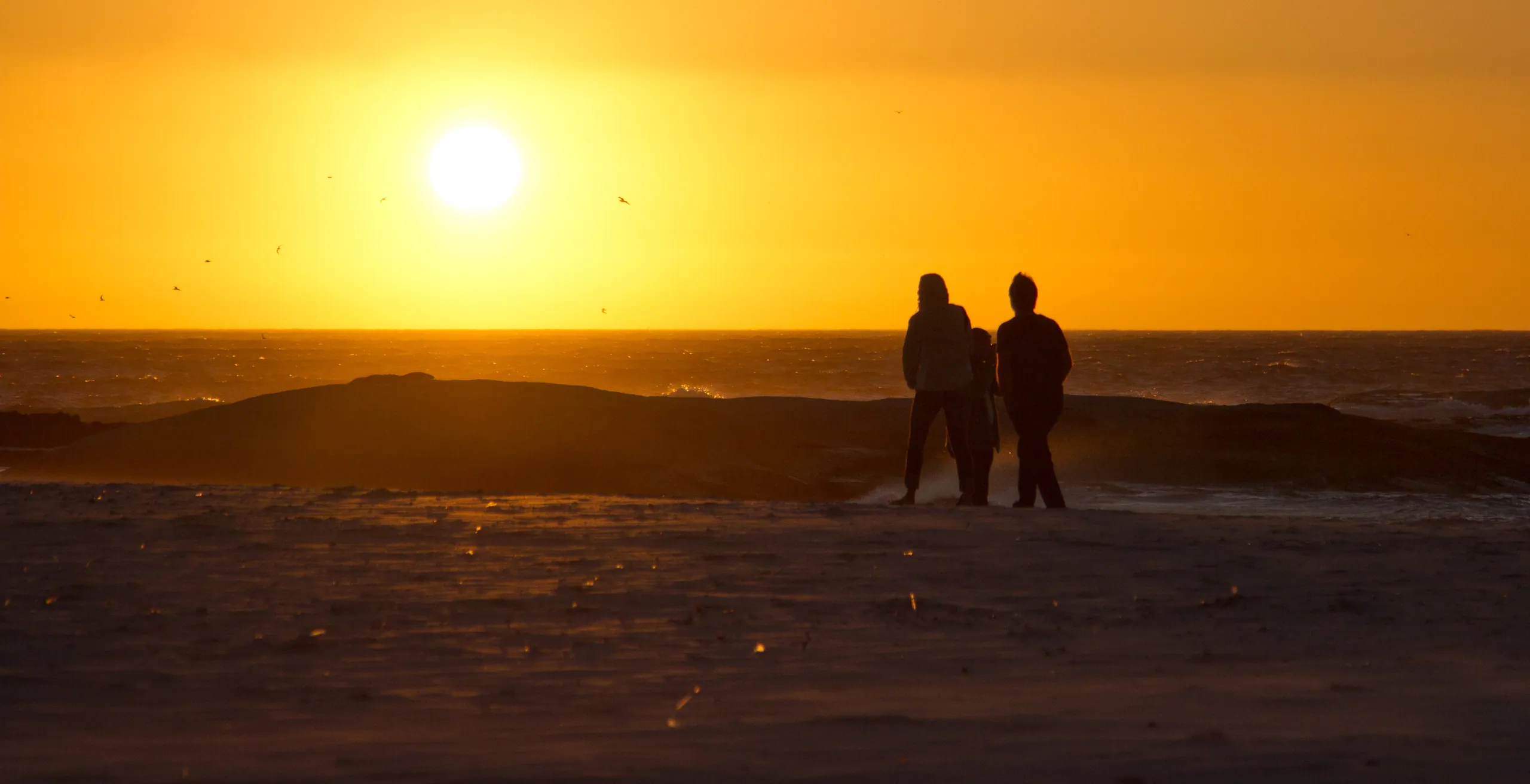 Sunset on Camps Bay Shoreline