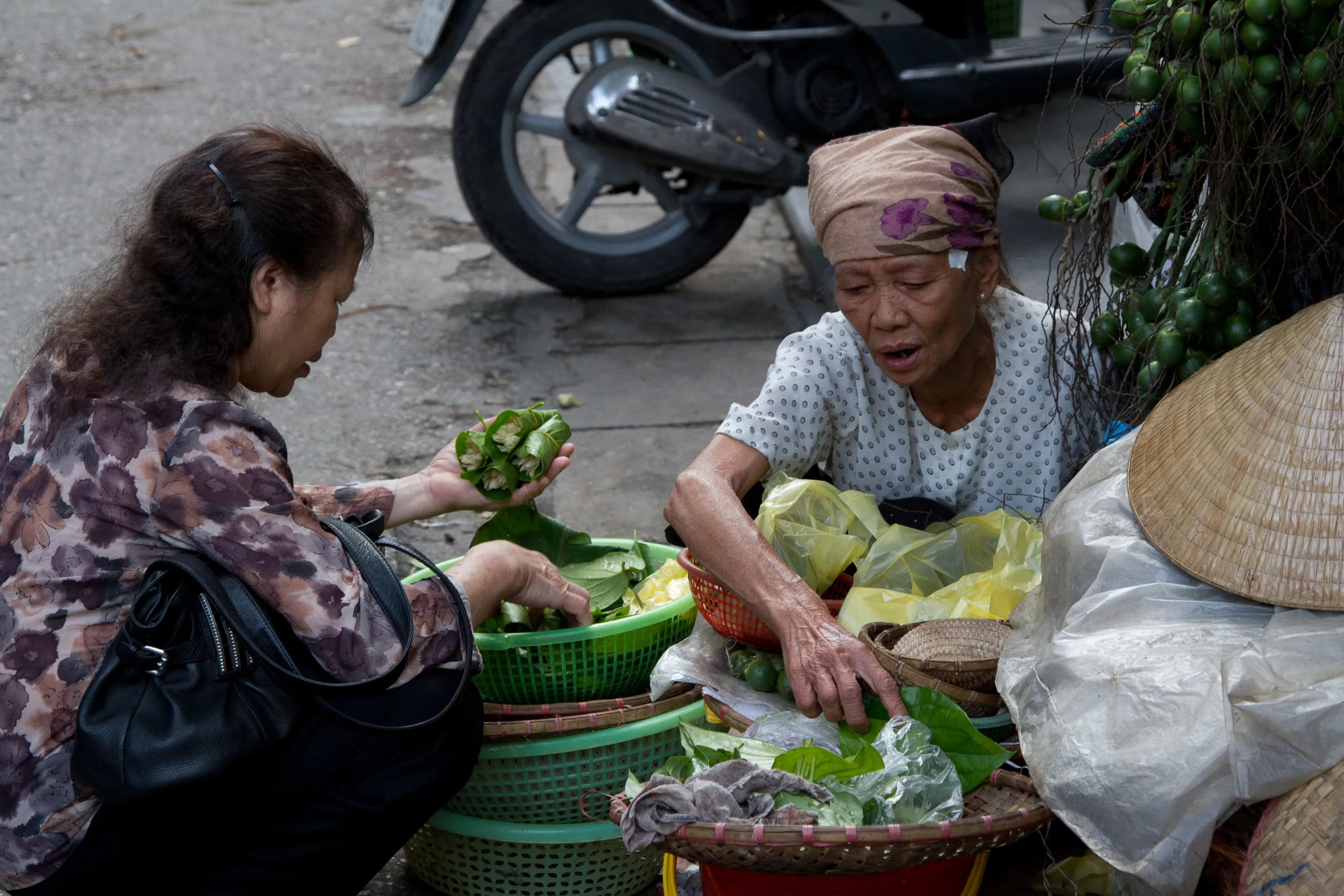 Making lunch, Old Quarter, Hanoi