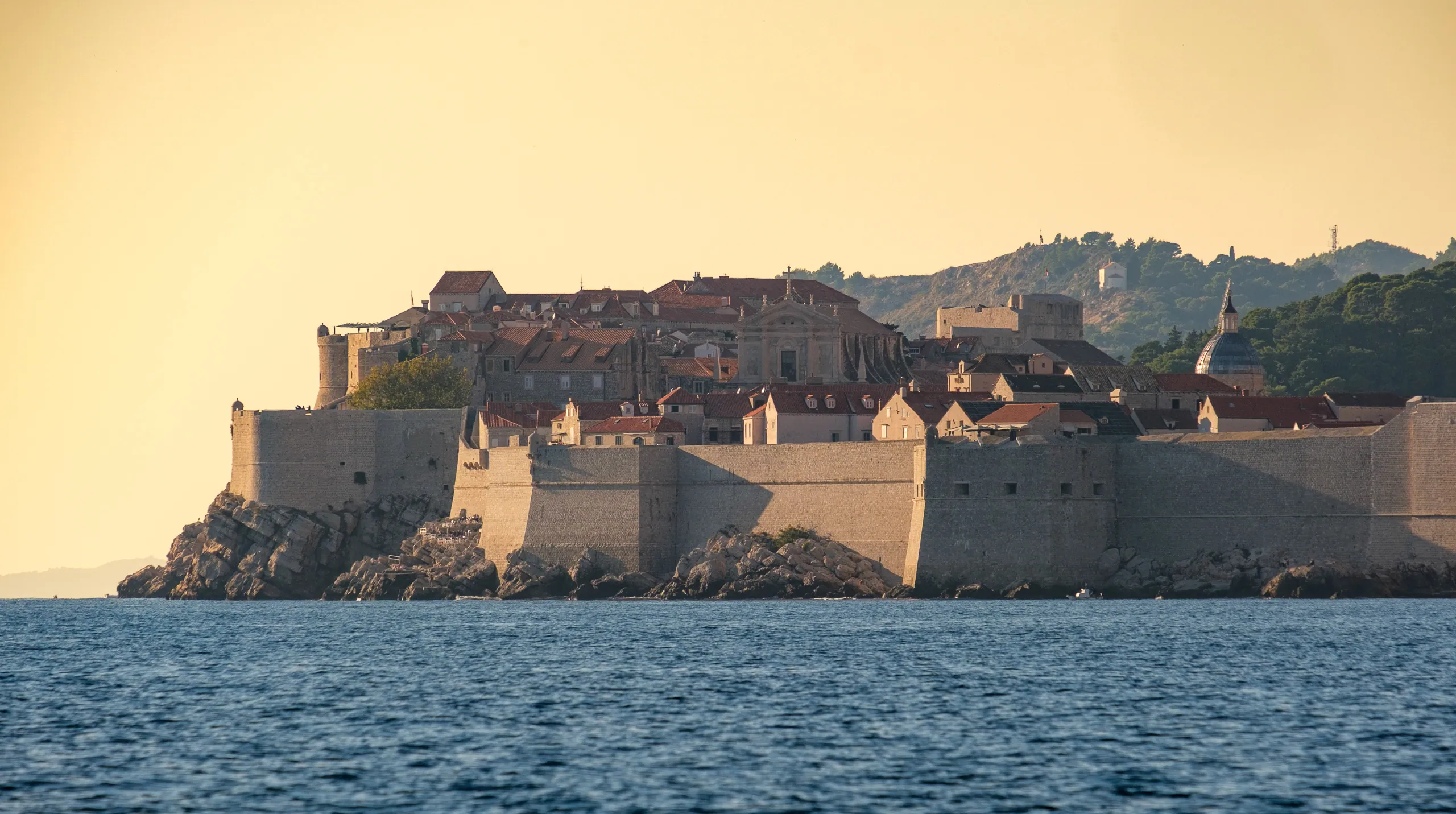 View of the Old Town at Sunset