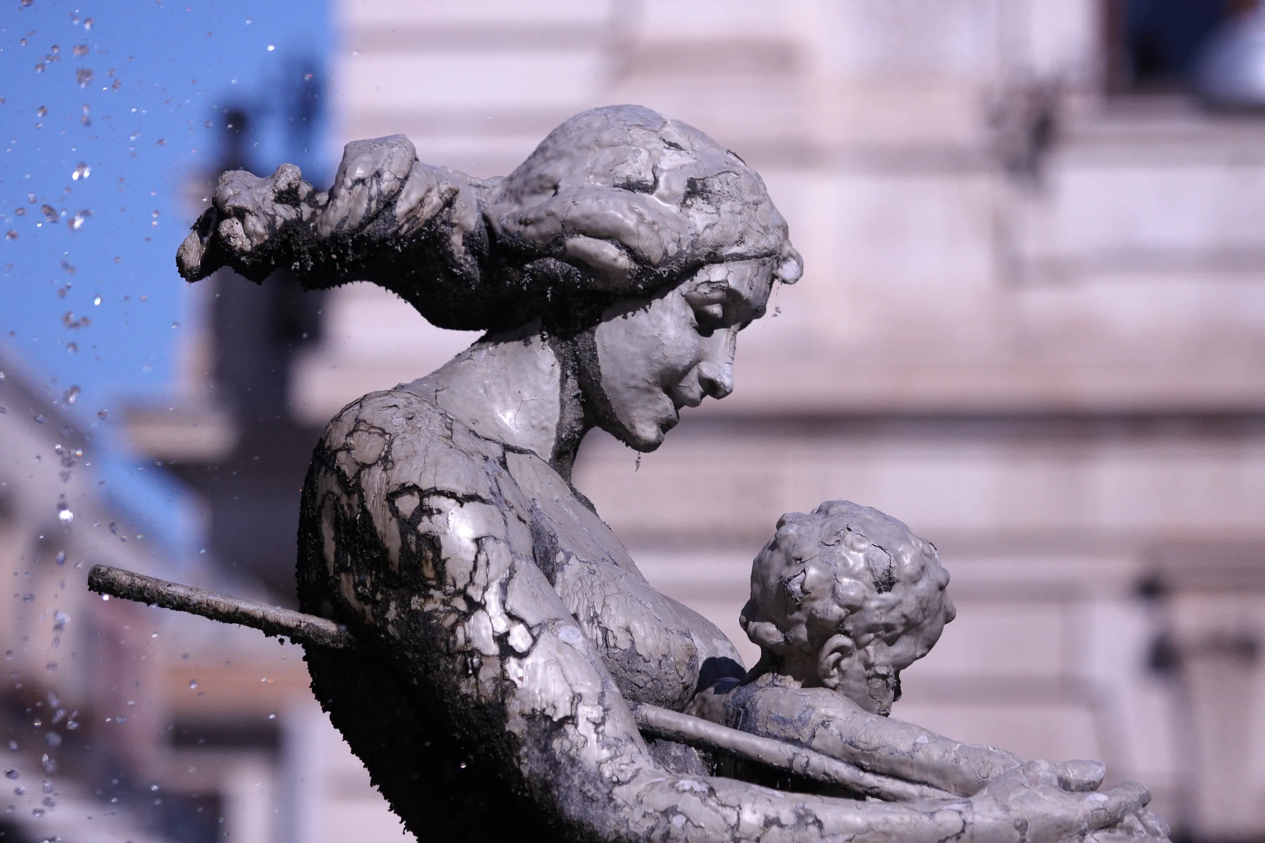 Fountain in Piazza Archimede - Ortigia, Siracusa, Sicily