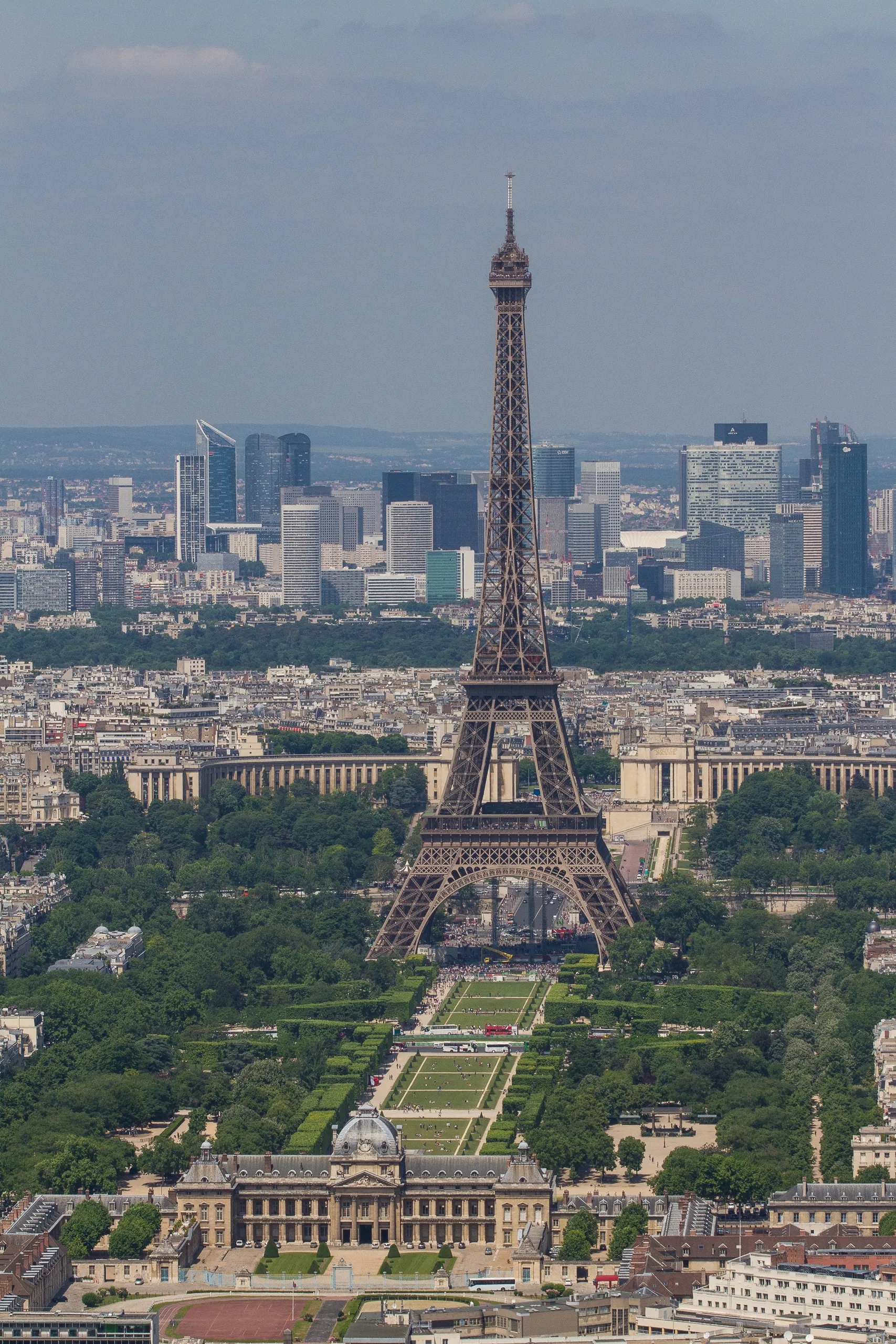 Eiffel Tower from the Tour Montparnasse